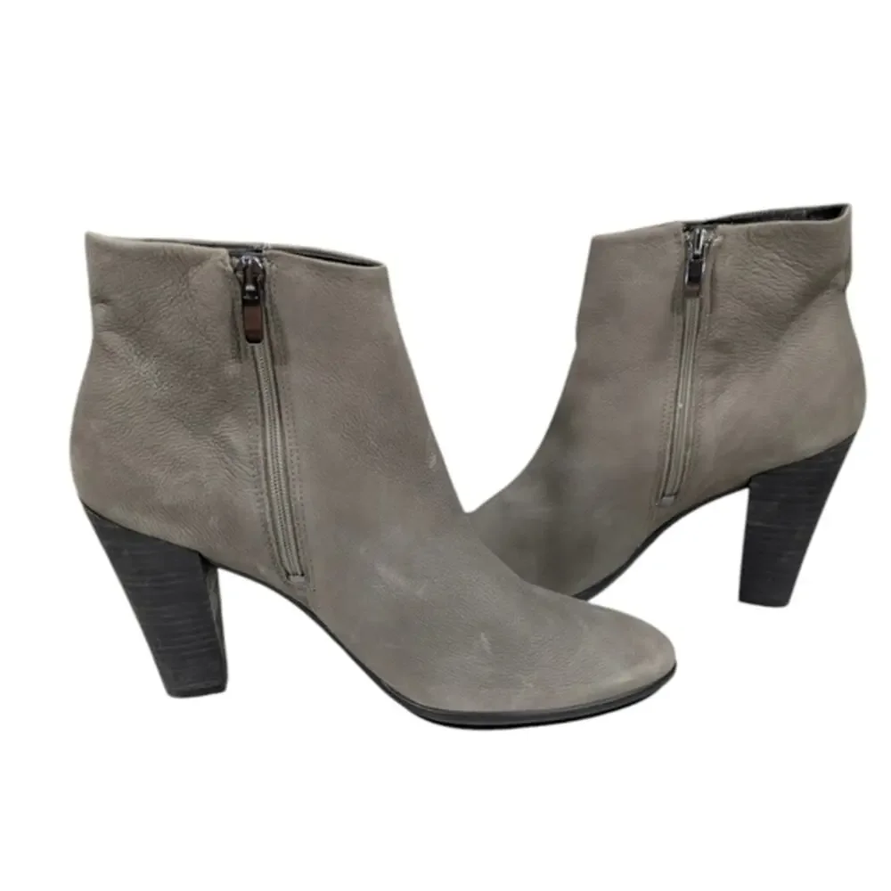 ECCO Shape 75 Booties GUC $179 Size 41 US 10/10.5  S3192